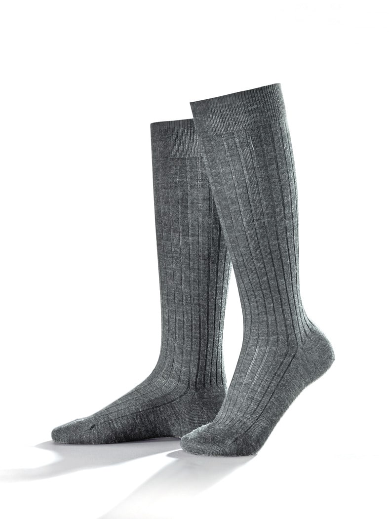 4-Seasons Aktivstrumpf 2er-Pack Mittelgrau