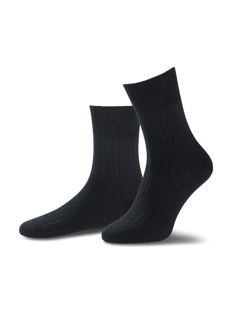 4-Seasons Aktivsocke 2er-Pack Schwarz