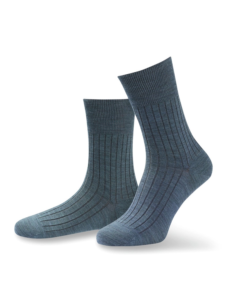 4-Seasons Aktivsocke 2er-Pack Jeansblau