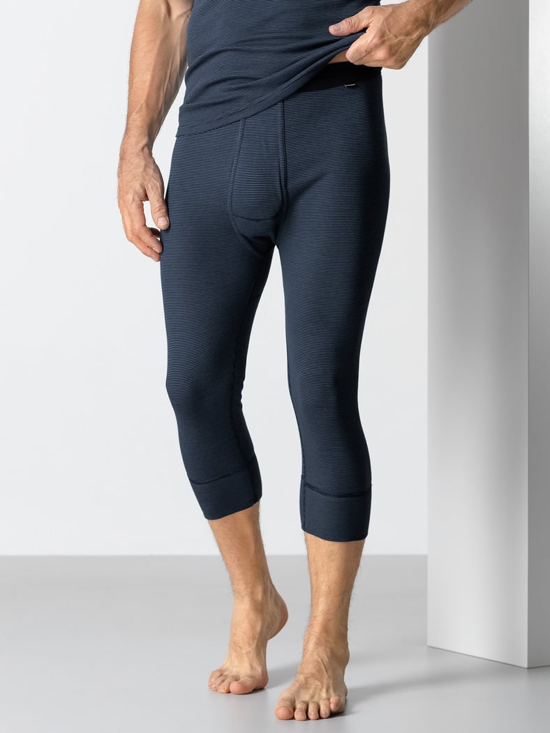 Thermo-Kniehose 2er-Pack Mar. gestreift