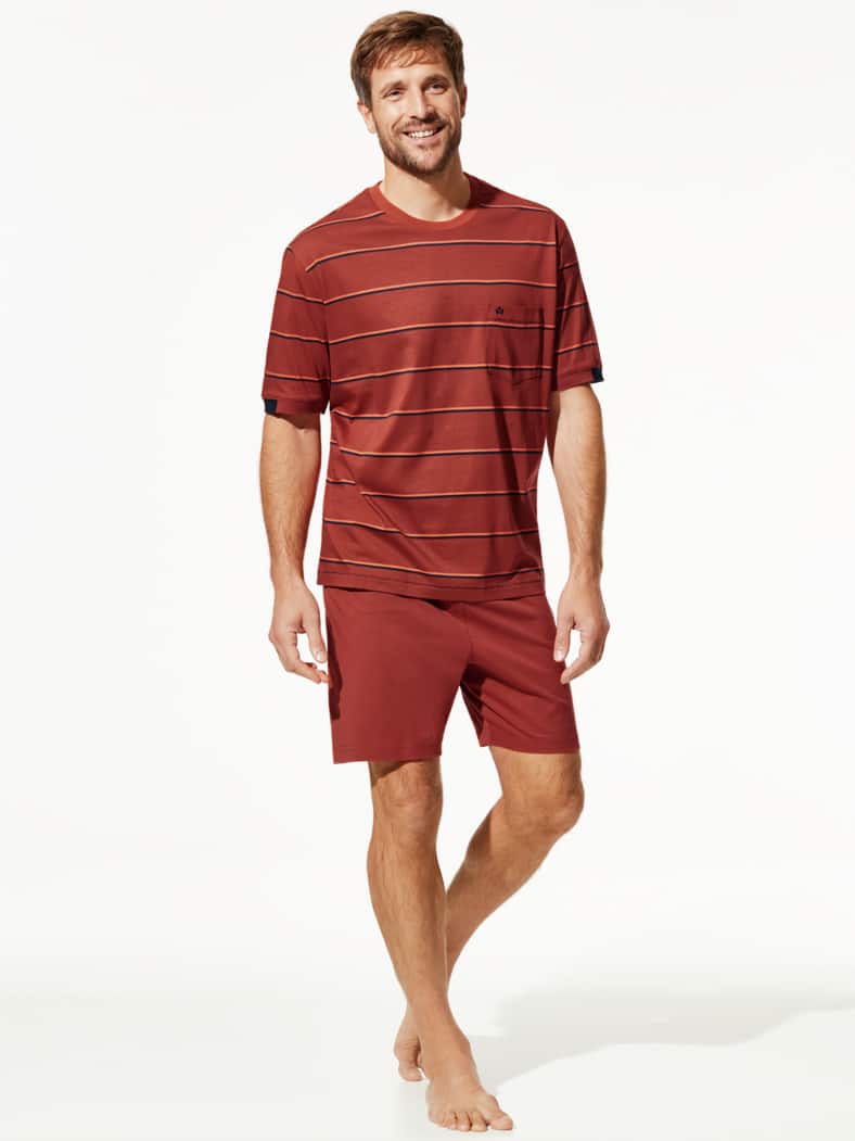 Streifen Shorty Segeltörn Zimt