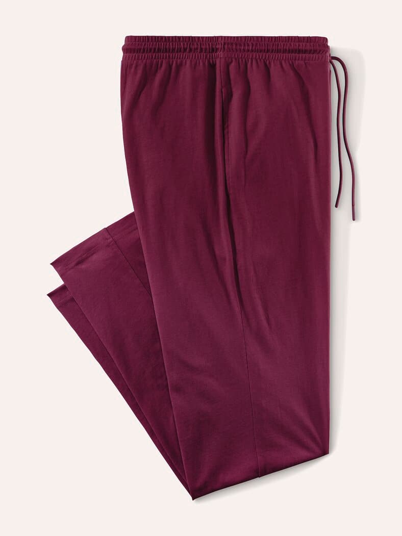 24/7 Hose lang Burgund