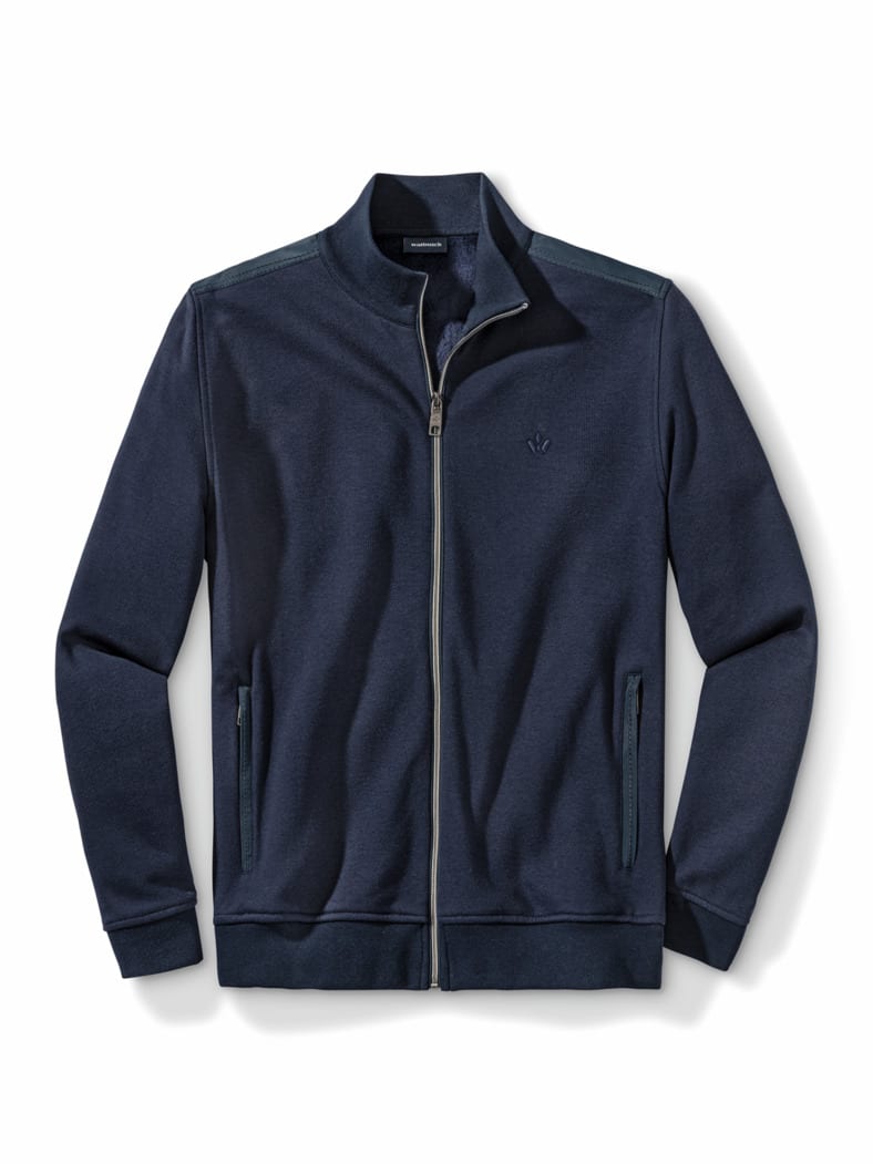 Freizeitjacke Thermo-Fleece Marine