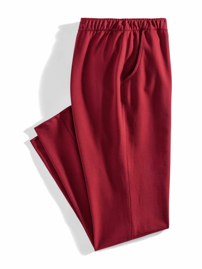 Freizeithose Ultraleicht Dunkelrot