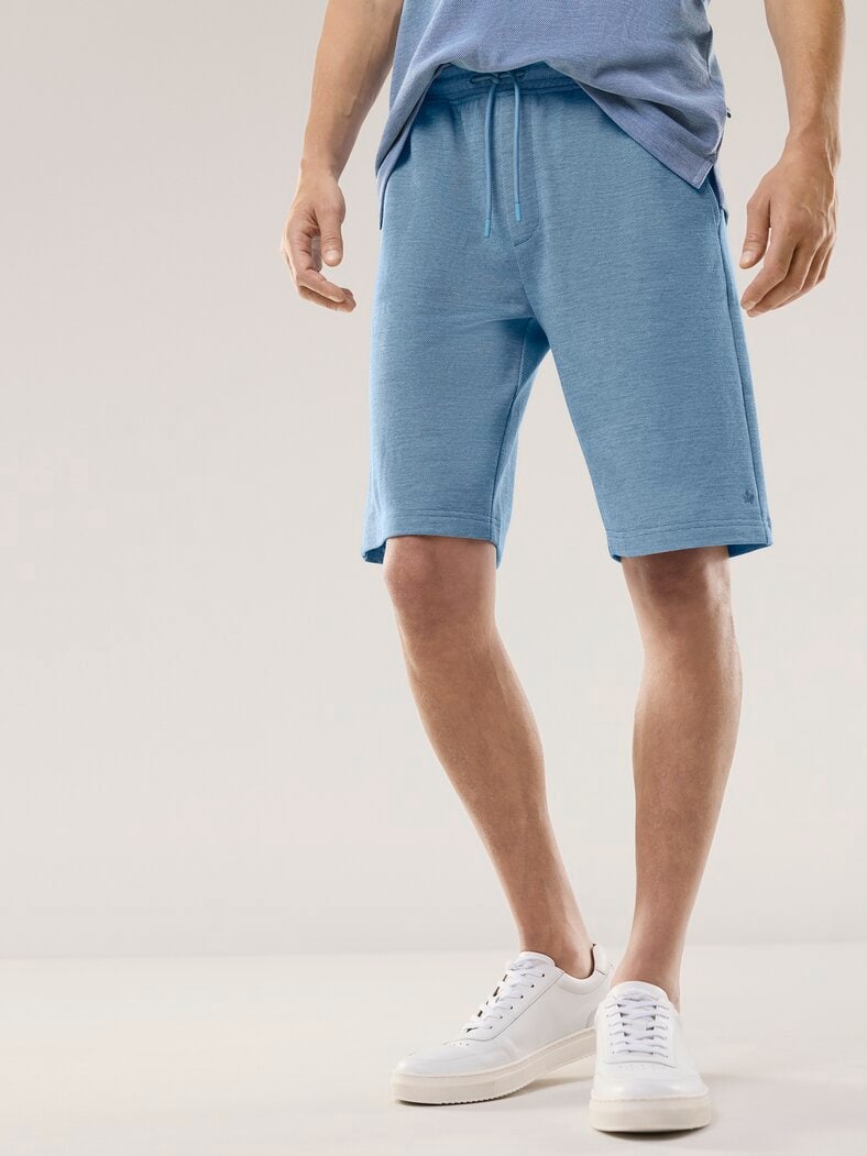 Freizeitshorts Extraglatt Blau