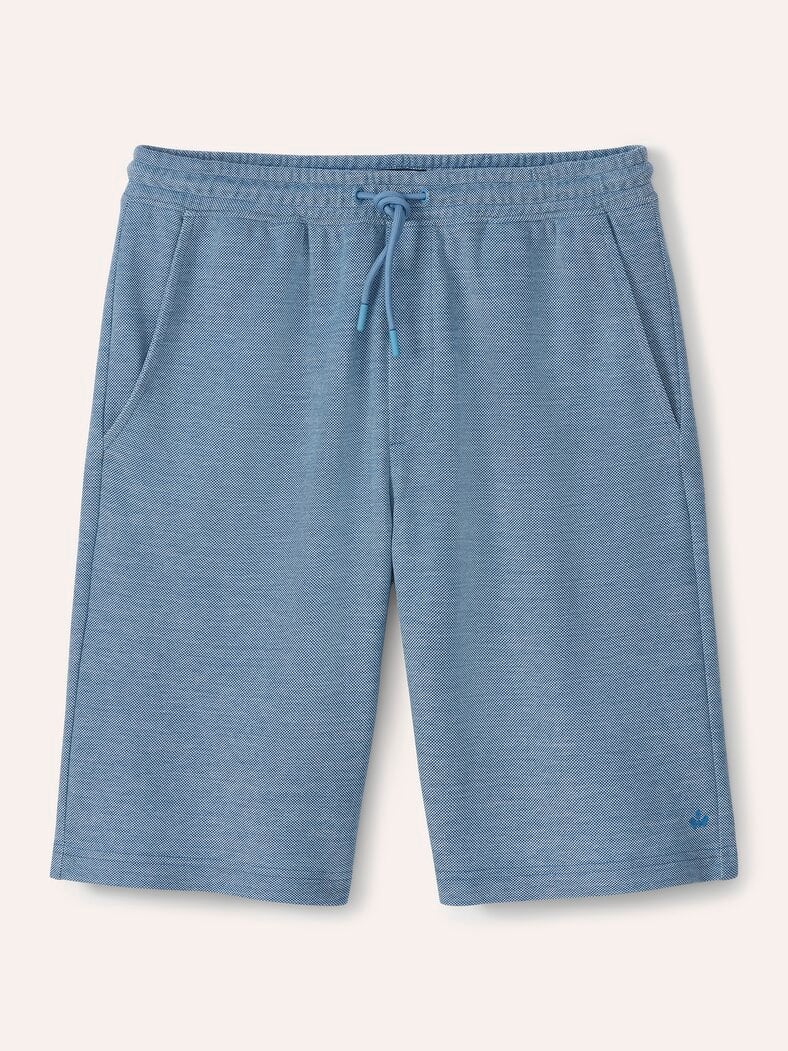 Freizeitshorts Extraglatt Blau