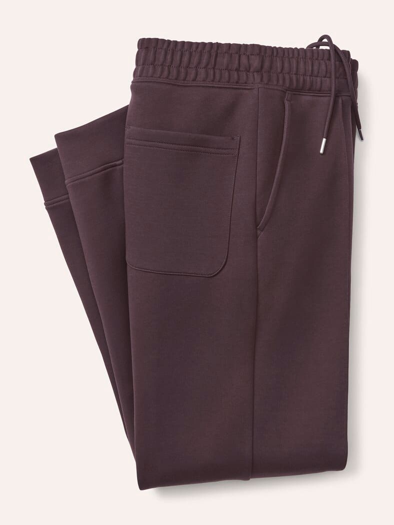 Sweathose mit Baumwolle Bordeaux
