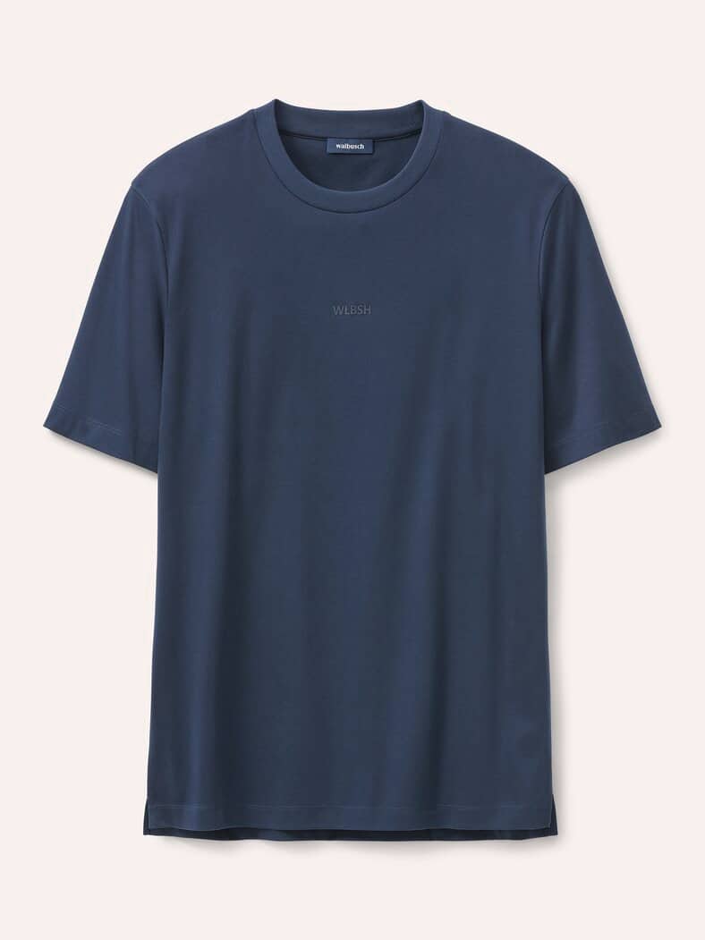 T-Shirt aus Baumwolle Marine