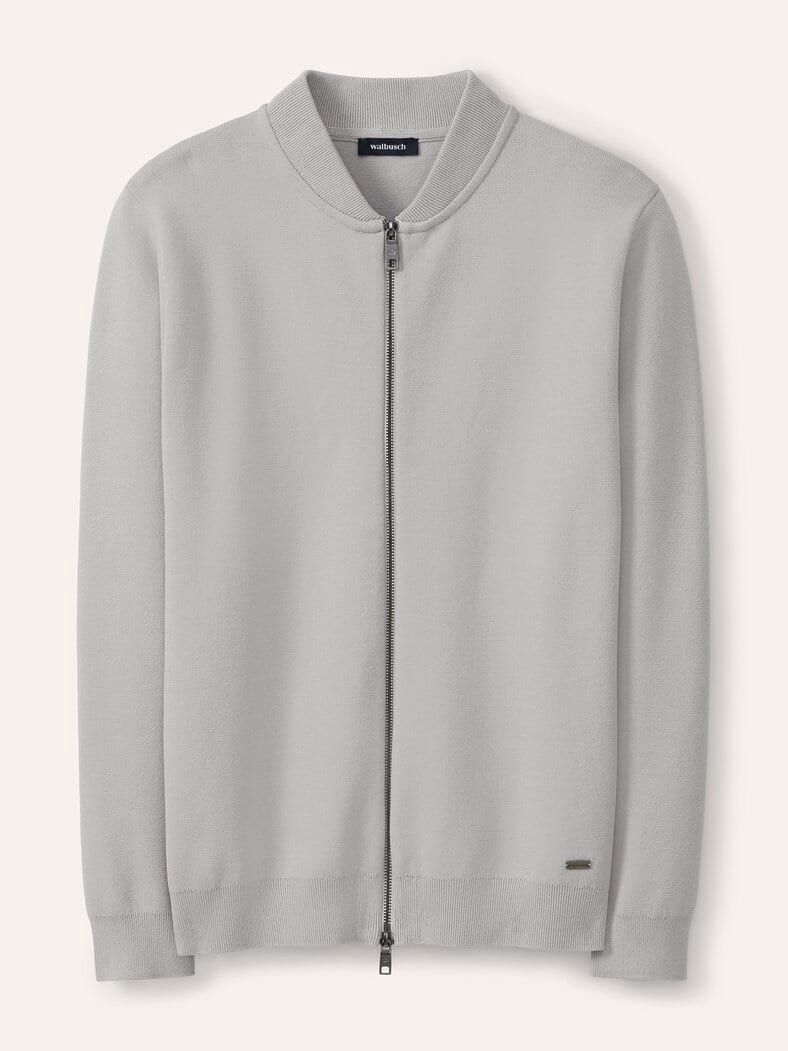 Milano Zip-Jacke Stein