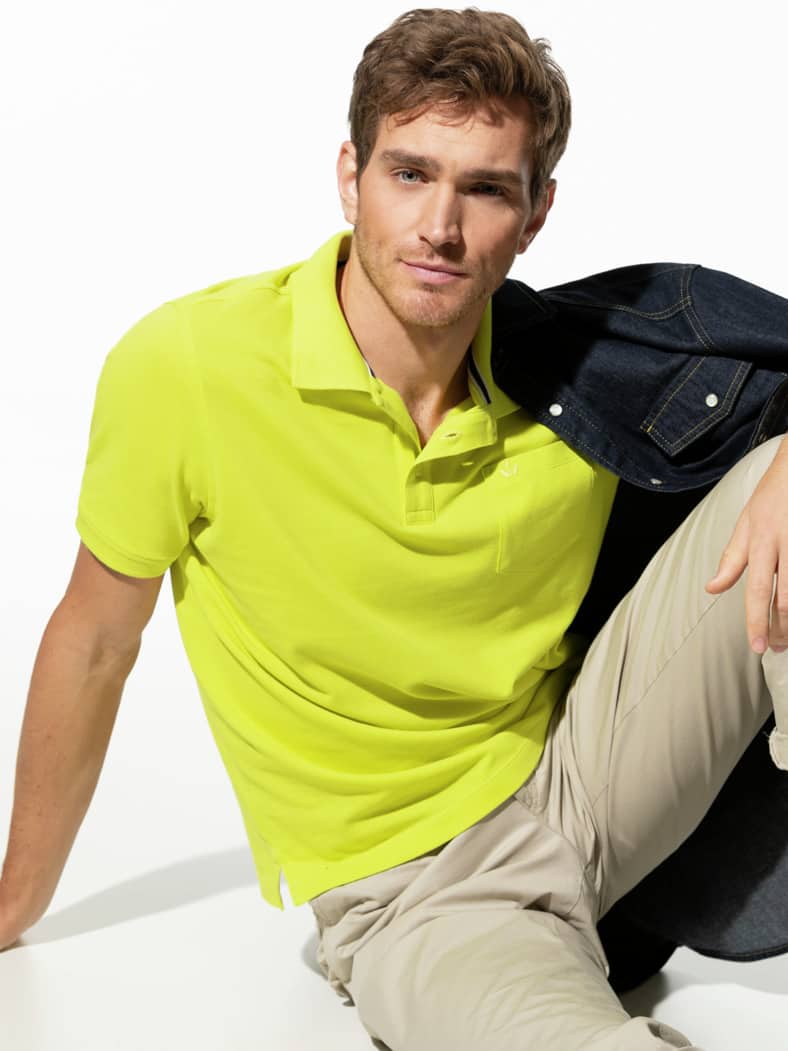 Pique-Polo Pima Cotton Limone