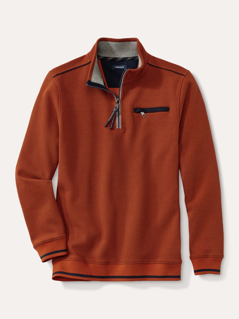 Easycare Struktur-Troyer Bicolor Terra