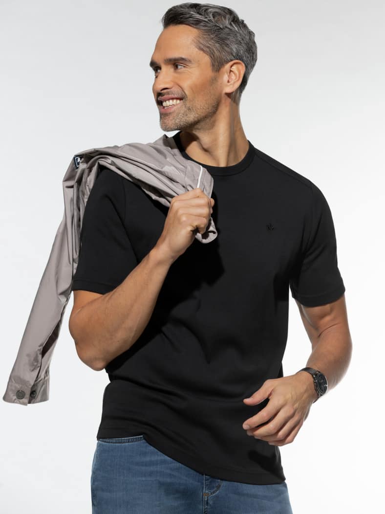 Das zu schade für drunter-Shirt Schwarz