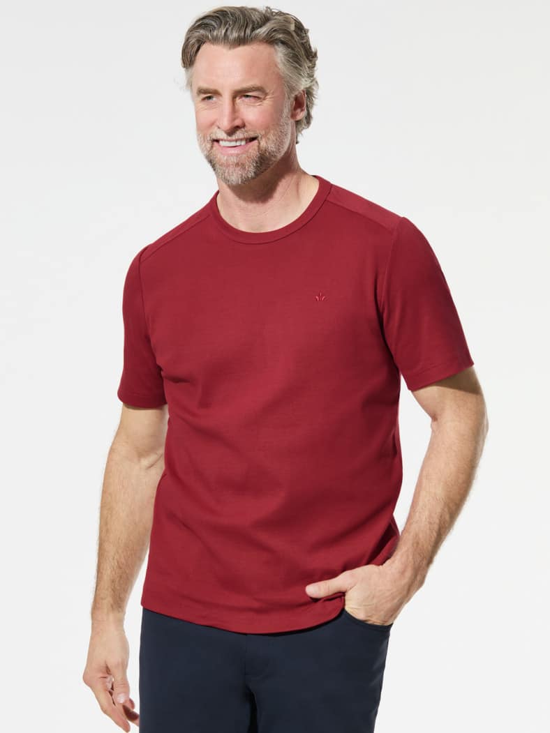 Das zu schade für drunter-Shirt Rot