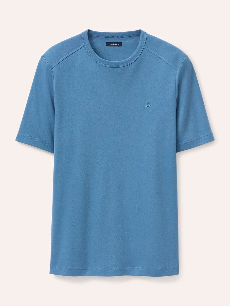 Das zu schade für drunter-Shirt Rauchblau