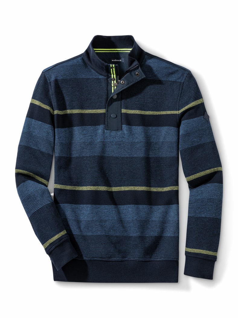 Vier Jahreszeiten-Troyer Streifen Marine