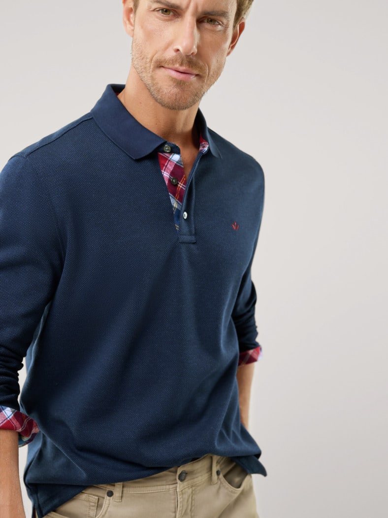 Premium Polo Supersoft Marine