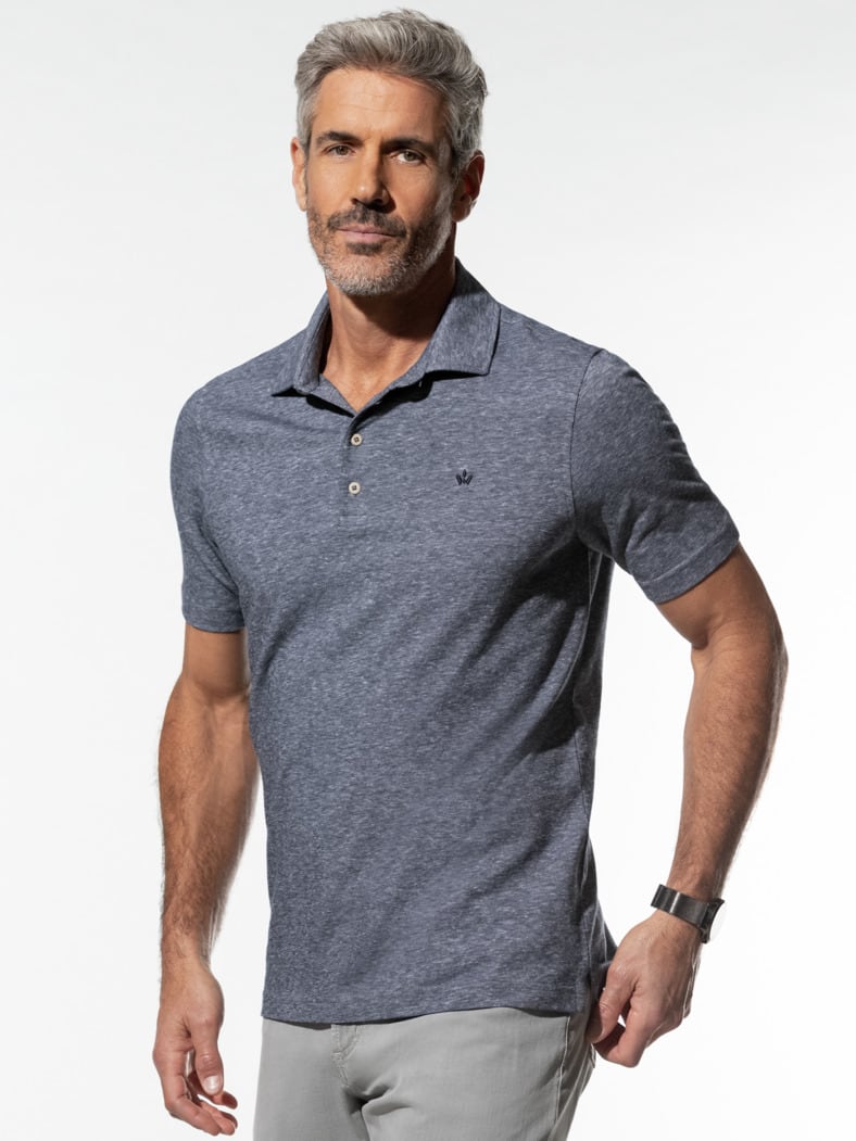 Cottolino Hemdenpolo Marine