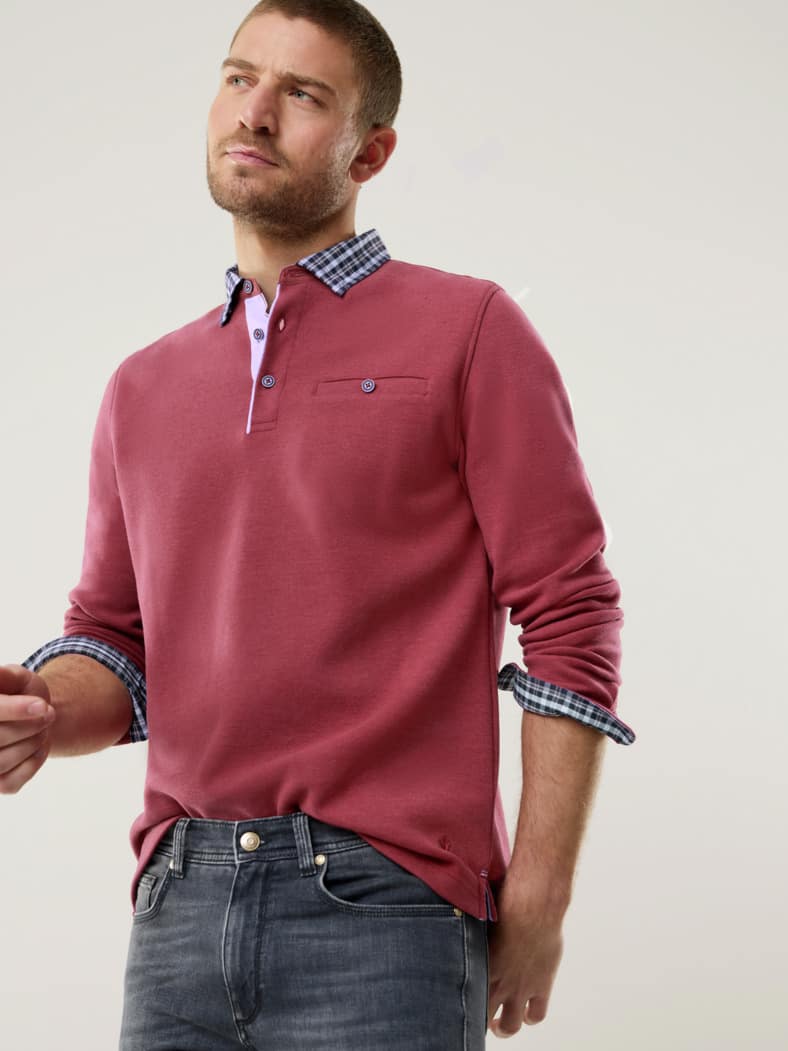 Hemdpullover 2.0 Rot