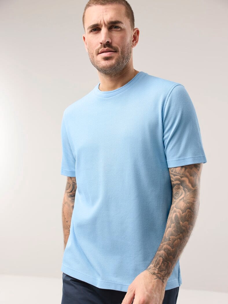 Struktur T-Shirt Chambray