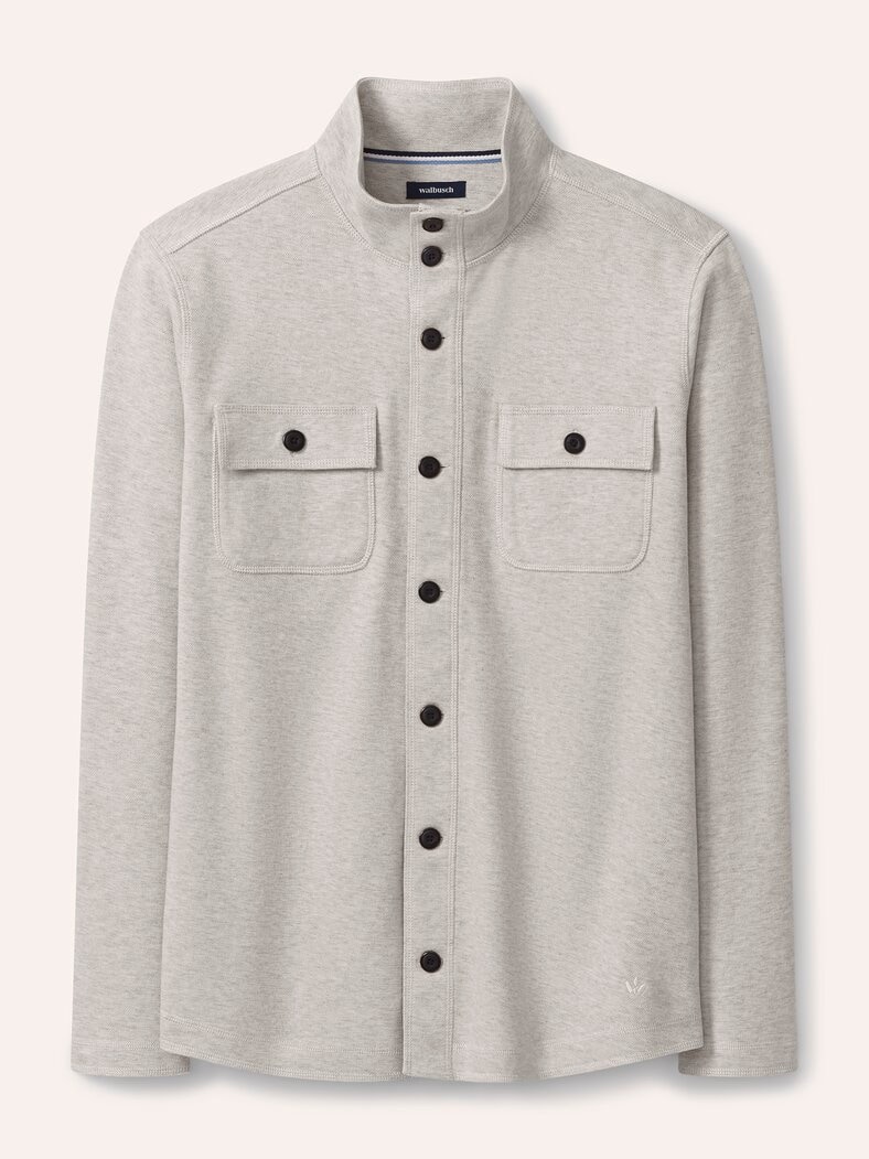 Sweatjacke Natur Melange