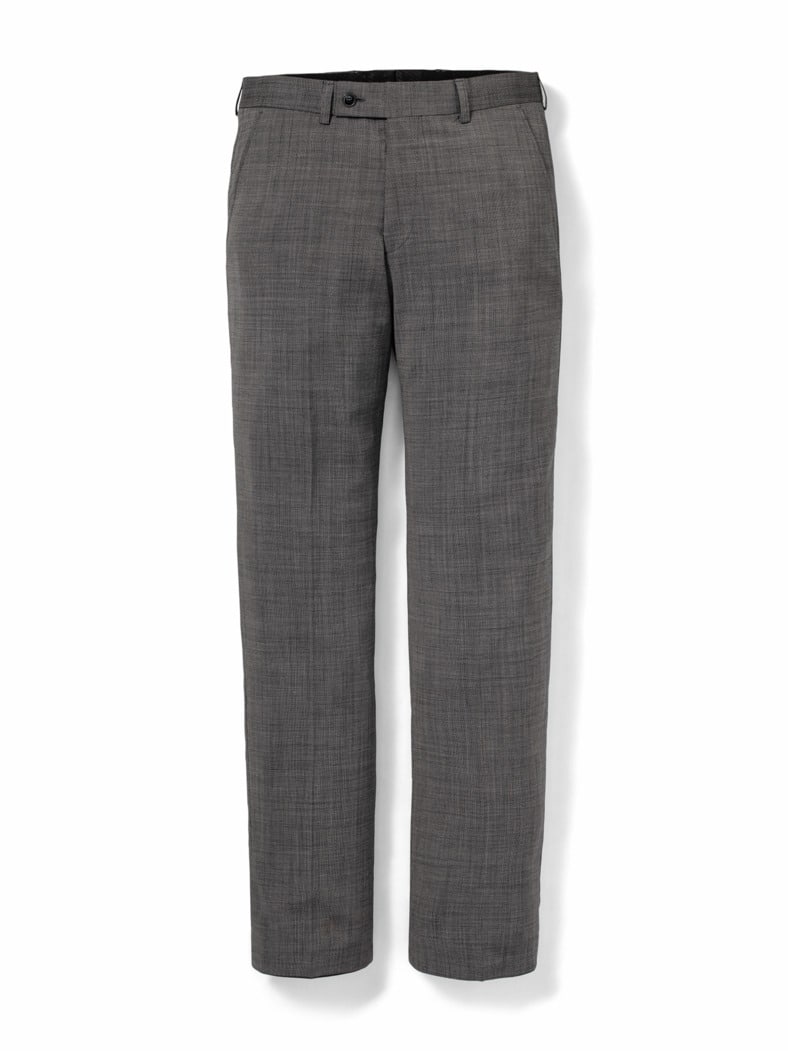 B-DYnamic-Anzug-Hose Pinpoint Grau