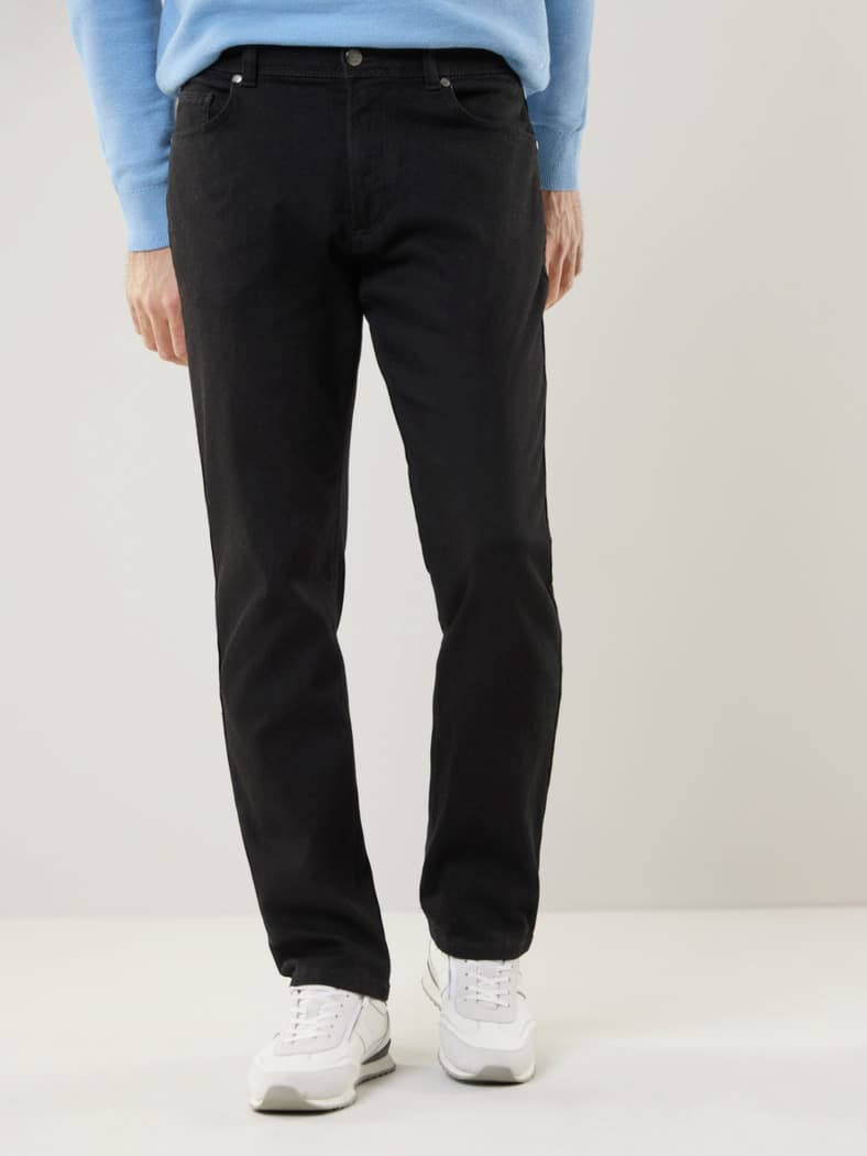 Jogger-Jeans Winterwarm Black