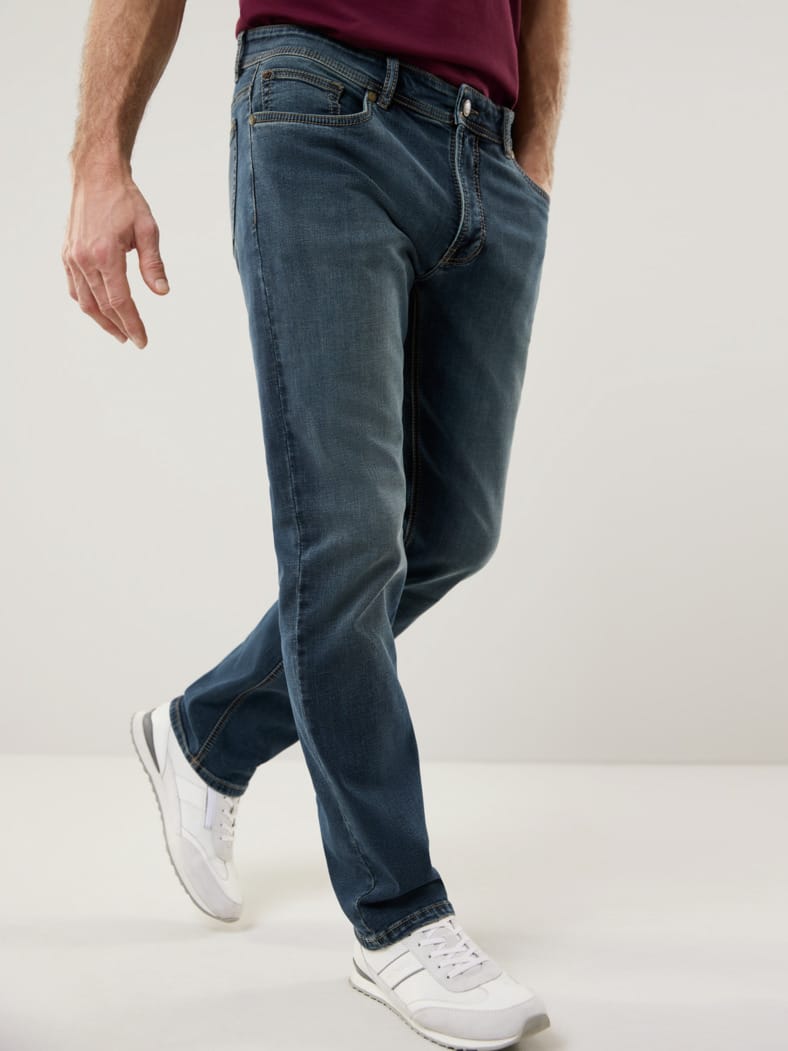 Jeans Sattlerstich Antique Blue