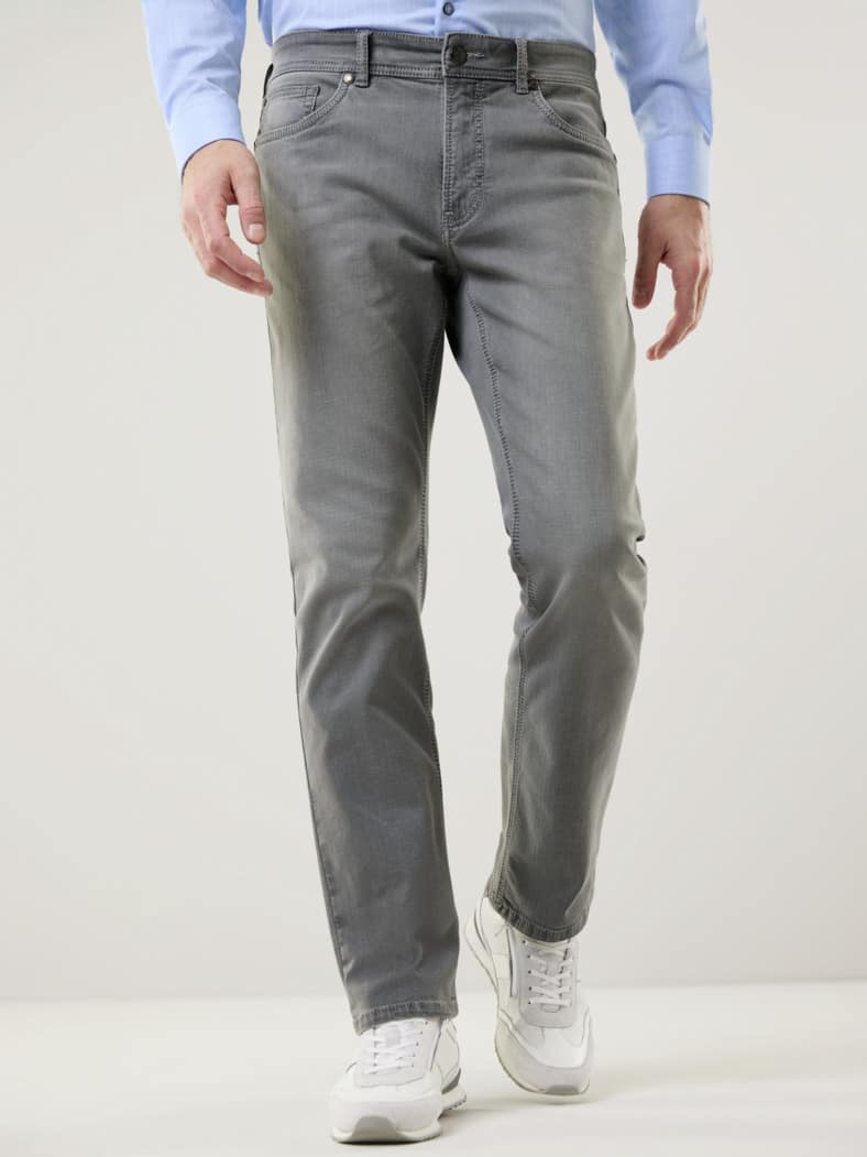 Jeans Sattlerstich Grey