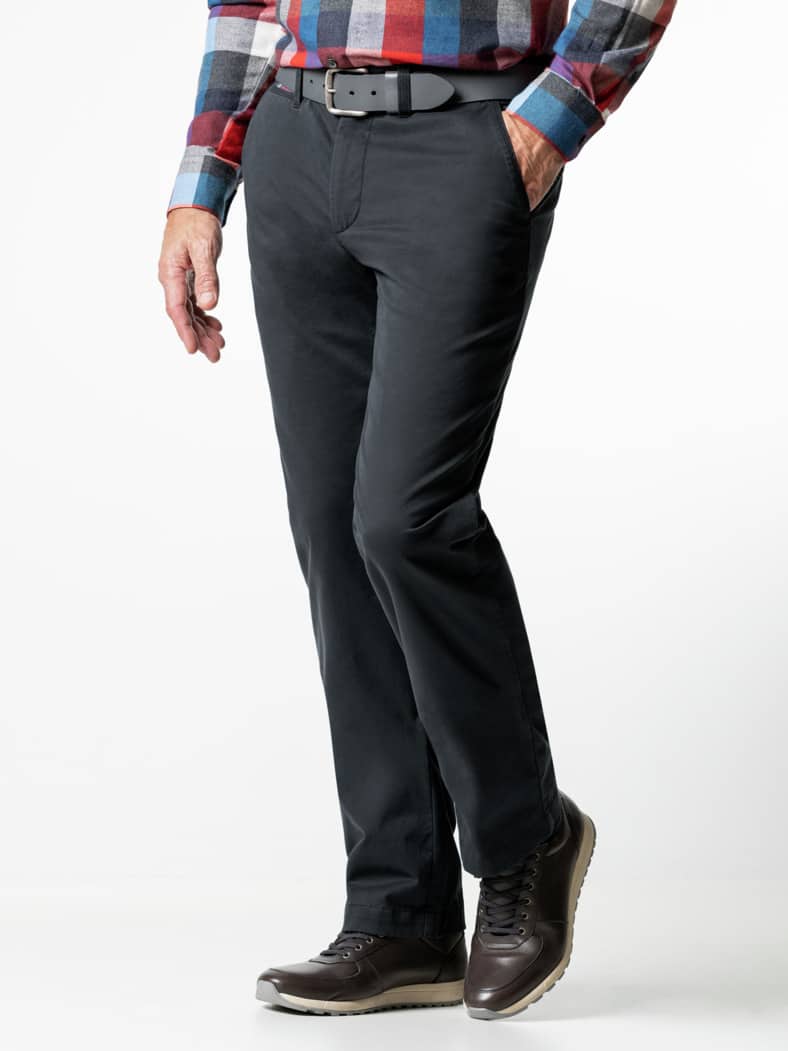 Extraglatt-Thermo Chino Blauschwarz