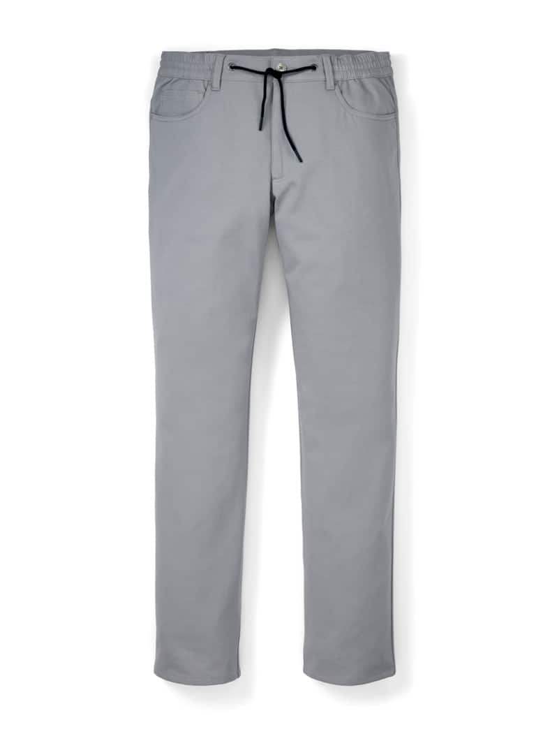 Five Pocket Stretch & Relax Hellgrau