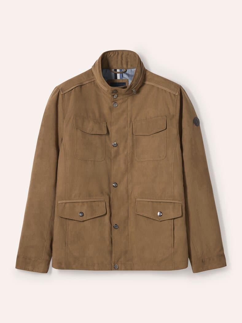 Ultraskin Multitaschen Jacke Cognac