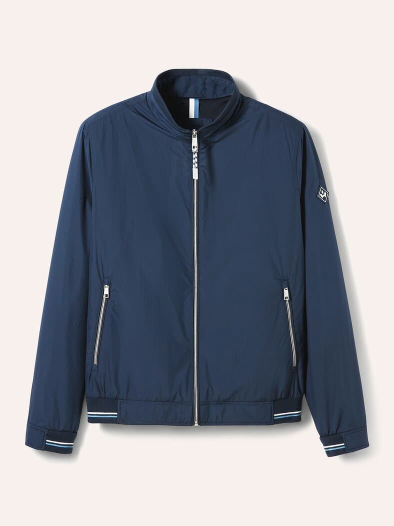Microfaser Leichtblouson Marine