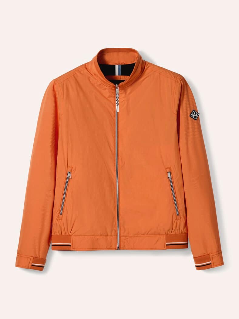 Microfaser Leichtblouson Orange