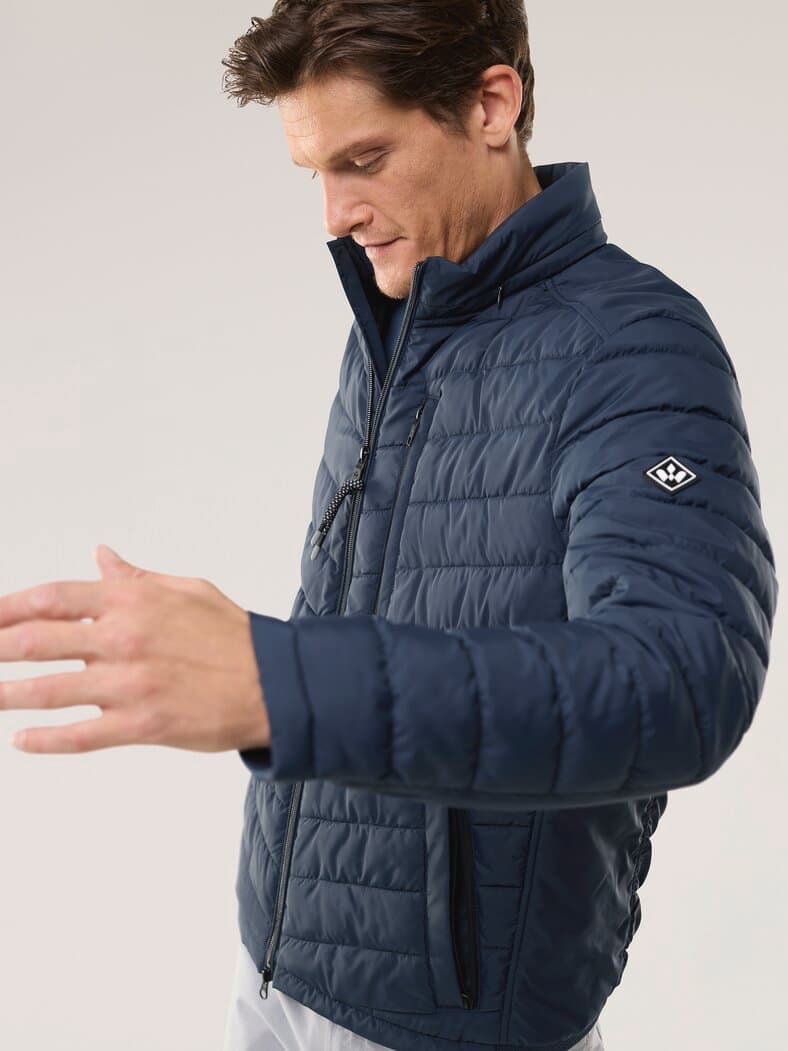 Klima Leichtsteppjacke Marine