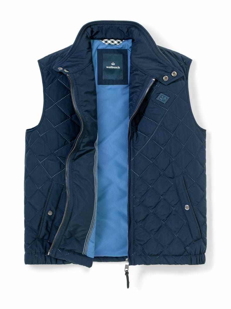 Ultrasonic Leichtsteppweste Marine