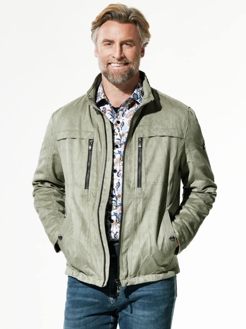 Ultraskin-Übergangsblouson Schilf