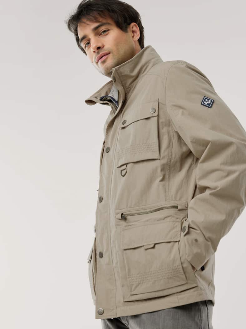 Aquastop Traveller Jacke Beige