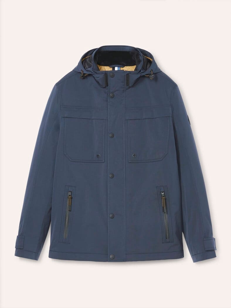 Wasserdichte Funktionsjacke Marine