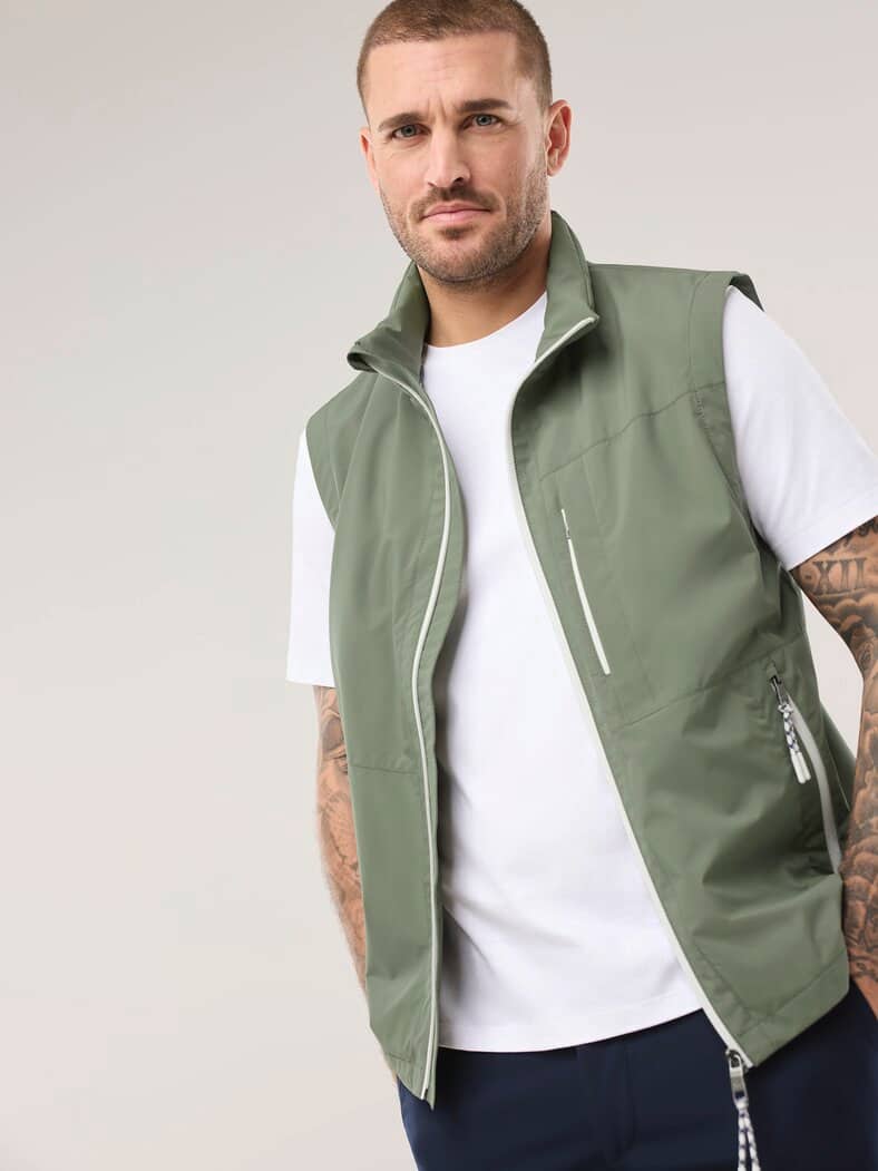 Flexweste Pack & Go Salbei