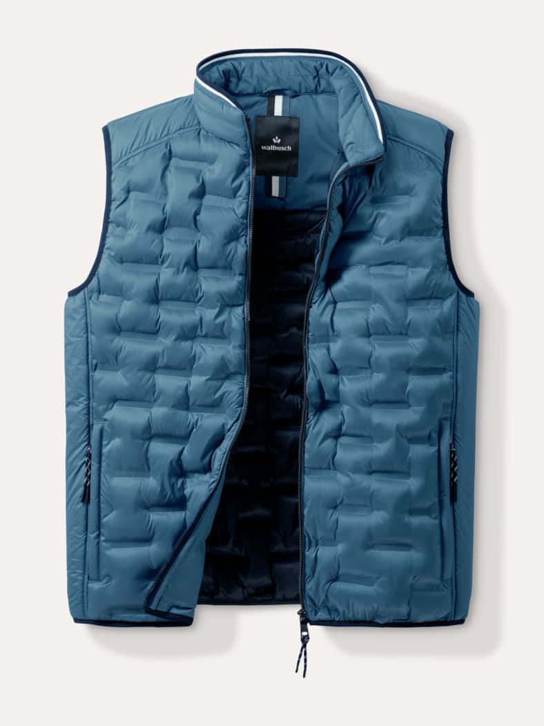 Klimakammern Leichtweste Rauchblau