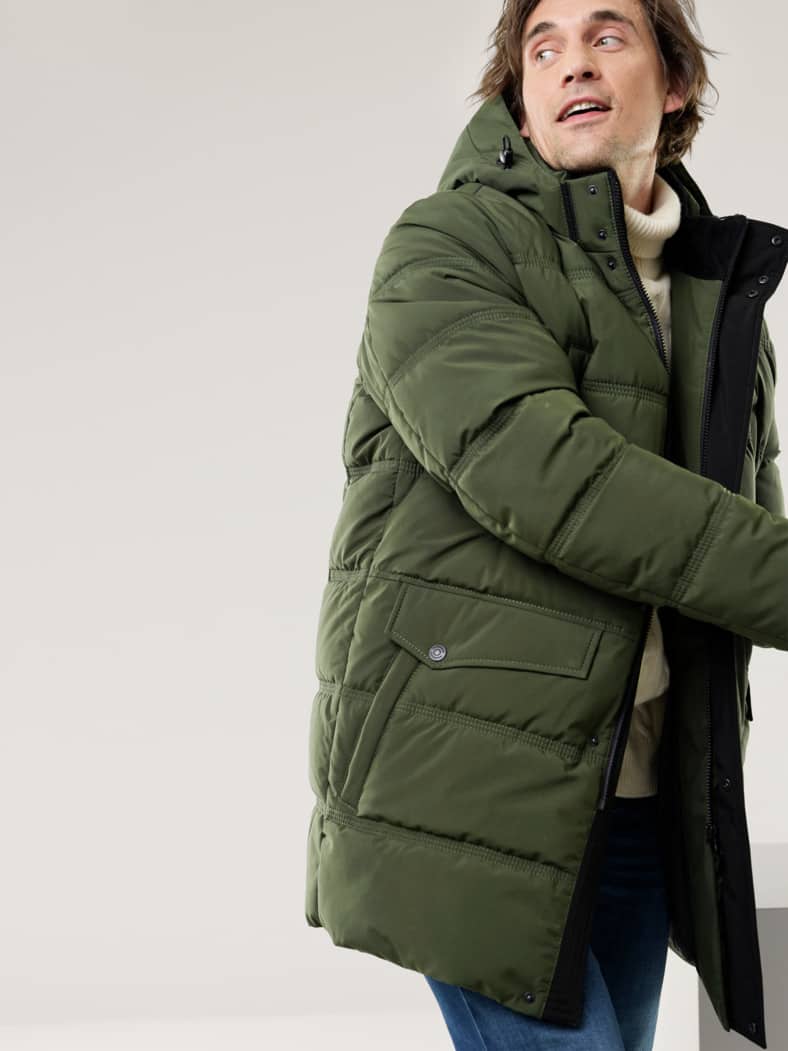 Aquastop Steppjacke 2.0 Oliv