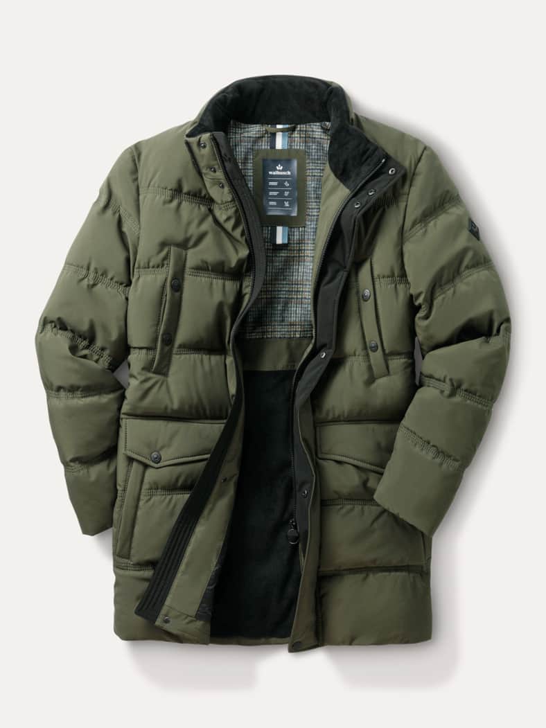 Aquastop Steppjacke 2.0 Oliv