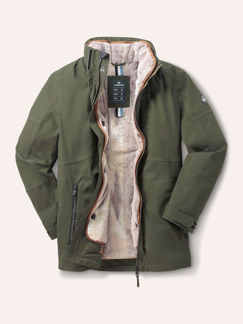 Aquastop Winterjacke Oliv