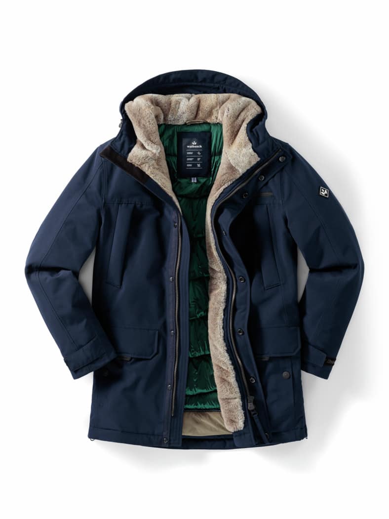 Aquastop Eisbrecher-Parka Marine