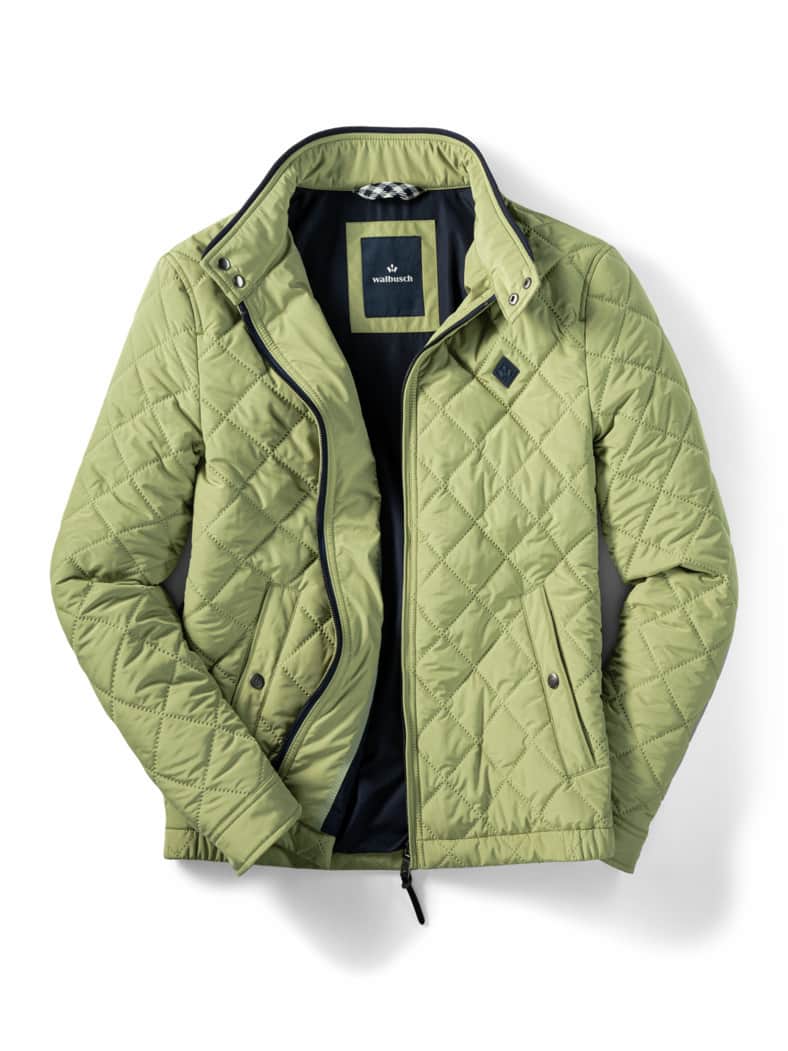 Ultrasonic Leichtsteppjacke Lindgrün