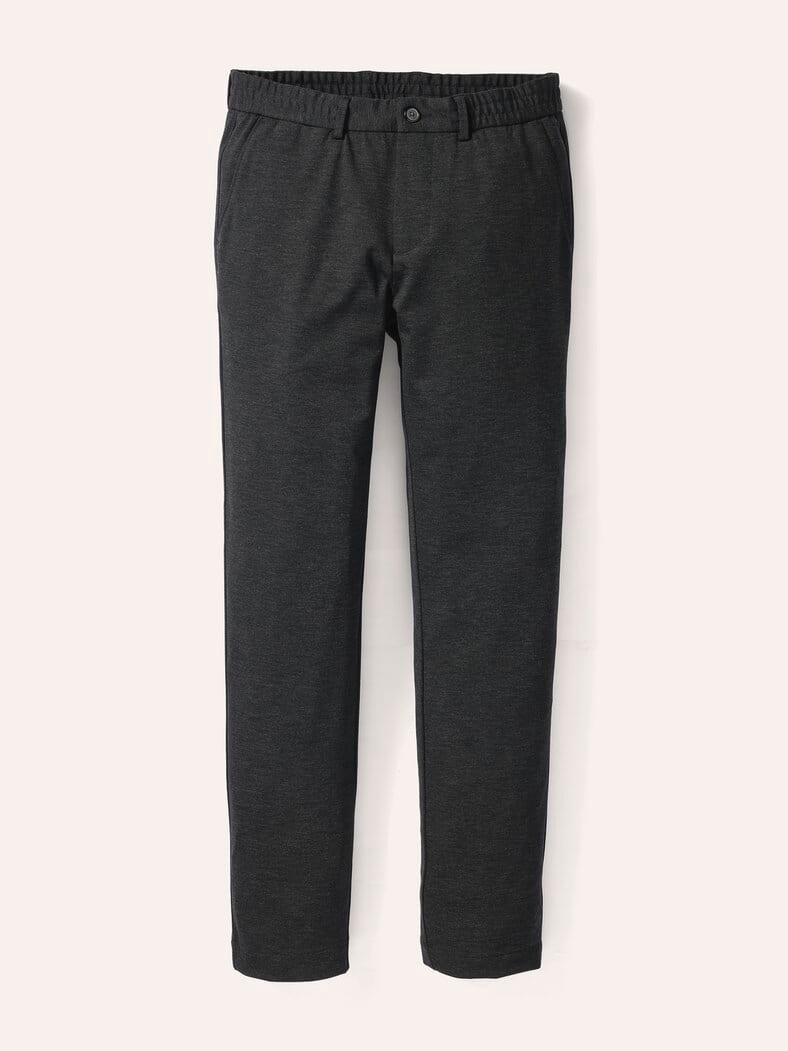 Extraglatt-Travelhose Anthrazit