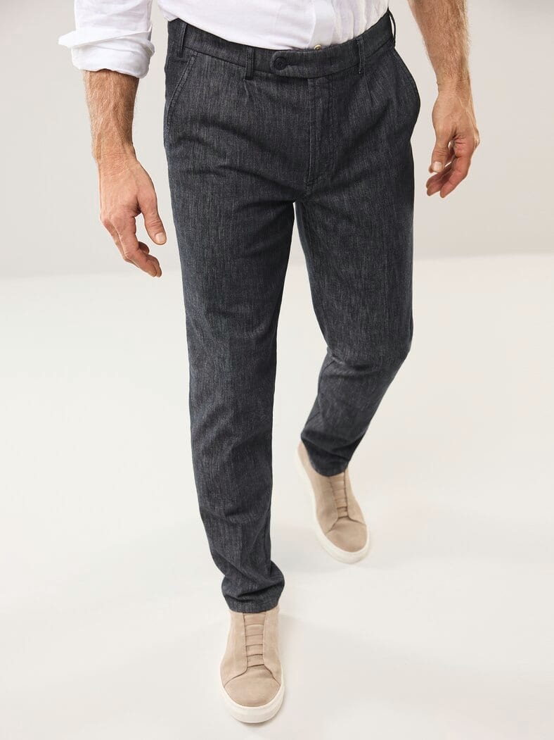 Premium Chino Blue Black