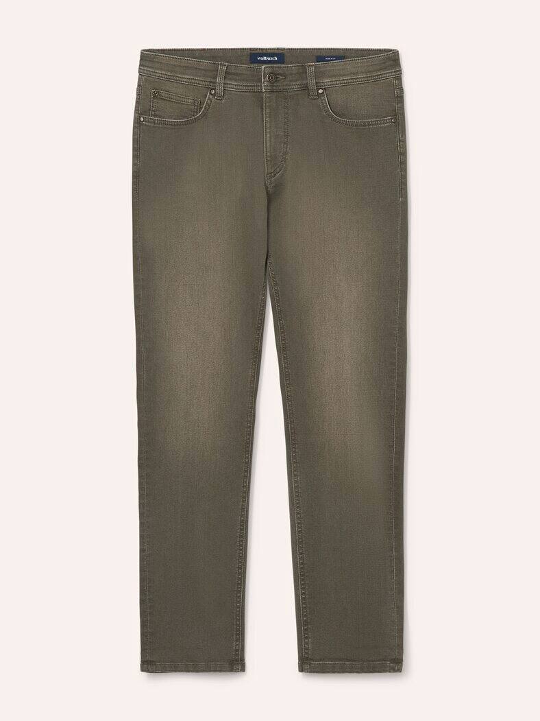 Jogger-Jeans Superstretch Oliv