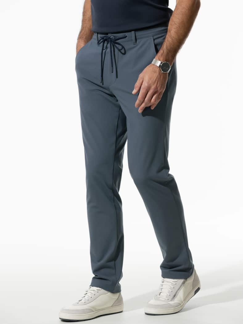 Stretch&Relax Thermo-Chino Rauchblau