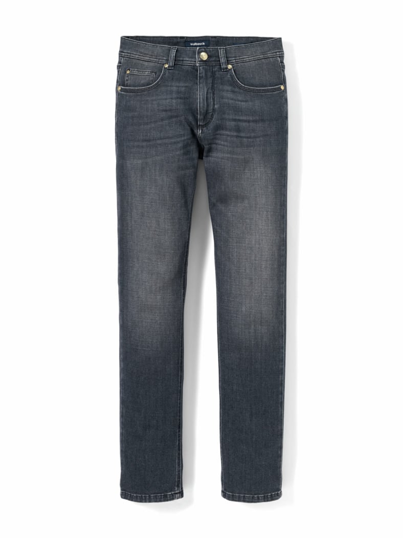 Comfort-Jeans Cashmereweich Dark Grey